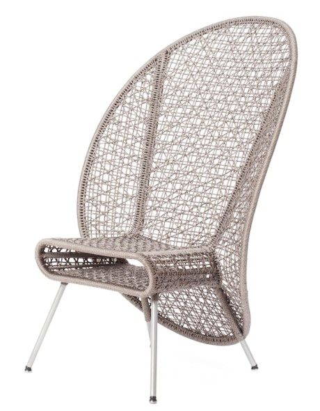 Poltrona Bocca bocca la poltrona intrecciata design Poltrona Bocca bocca la poltrona intrecciata design