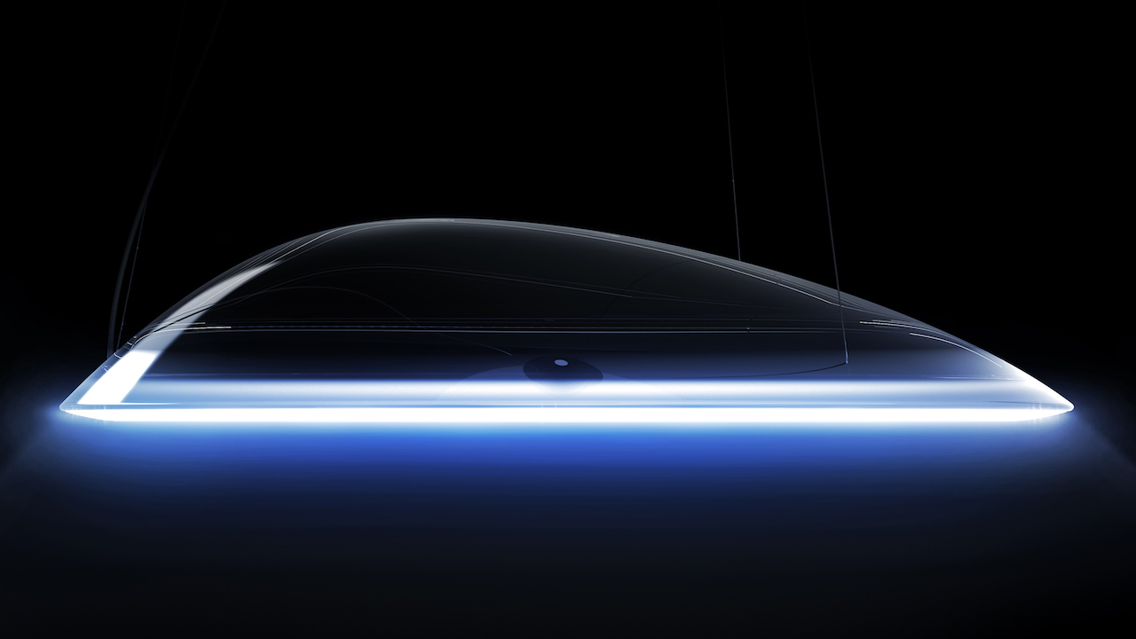 Ameluna, la lampada che unisce artemide e mercedes benz