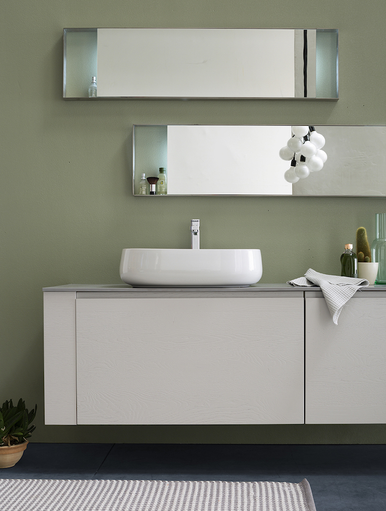 Soul: l'anima del design nella sala da bagno Verde creativo Lavanderia