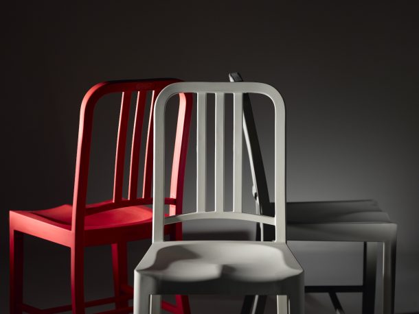 111 Navy Chair by Emeco