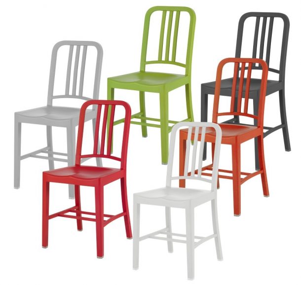 111 Navy Chair by Emeco