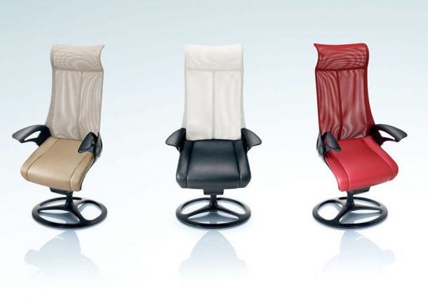 La poltrona ergonomica Leopard di Okamura