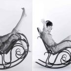 Sedie a dondolo di design: n. 1 di Thonet del 1860