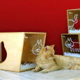 Qcha. La cuccia per gatti di design