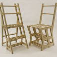Library Chair. La sedia che diventa scaletta