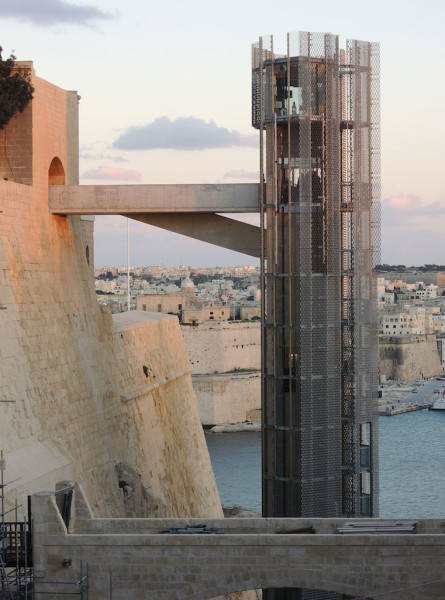 barrakka lift a Malta