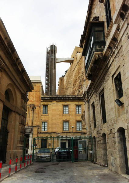 barrakka lift a Malta