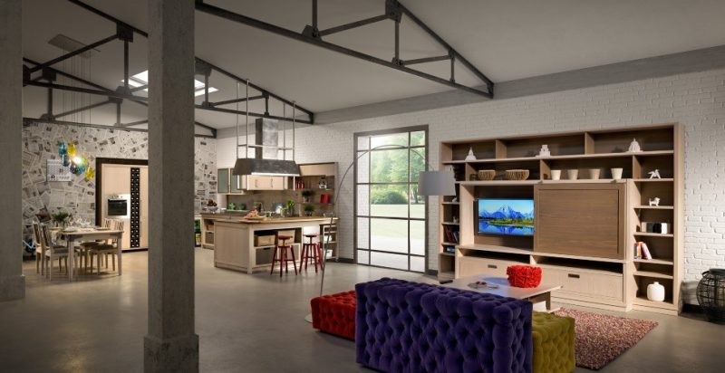 INDUSTRIAL CHIC KITCHEN BY L'OTTOCENTO