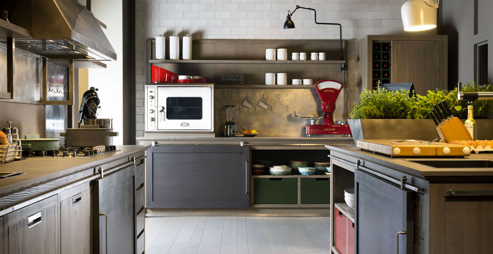 Come ricreare atmosfere industrial chic in cucina Cucine stile industrial chic