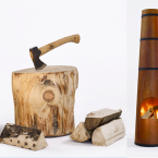 il camino in corten di Frederik Roijé