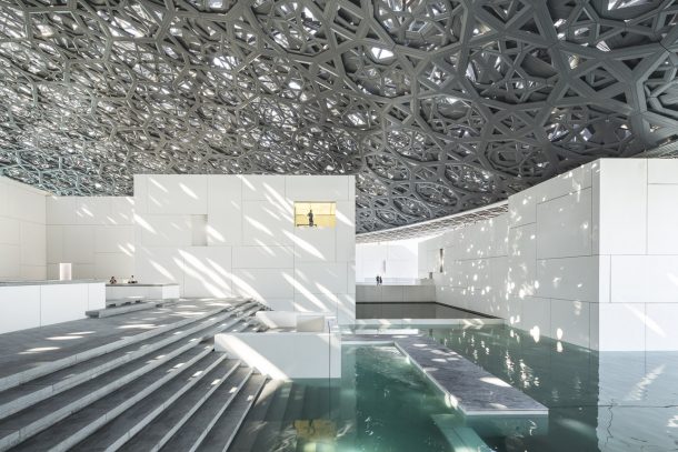 Il museo Louvre di Abu Dhabi