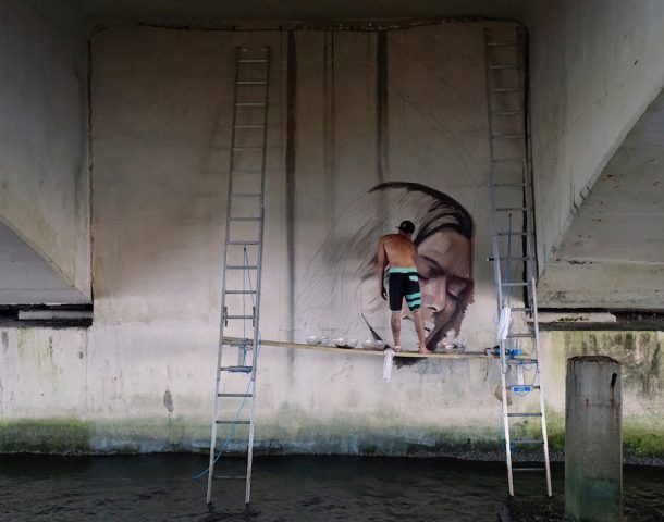 I murales acquatici di Hula