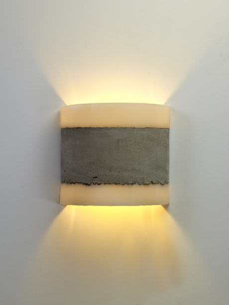 CONCRETE LAMP: PARALUMI IN CEMENTO E SILICONE