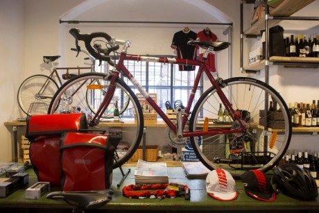 Ciclosfuso, bici, vino