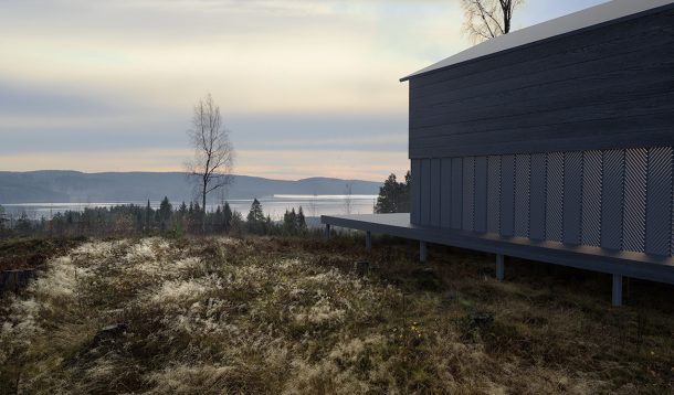 UN MODULO ABITATIVO IN STILE SCANDINAVO