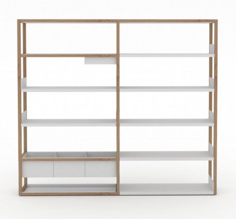 scaffalatura modulare componibile