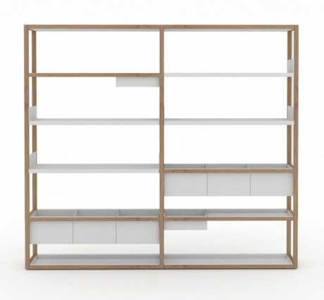 scaffalatura modulare componibile