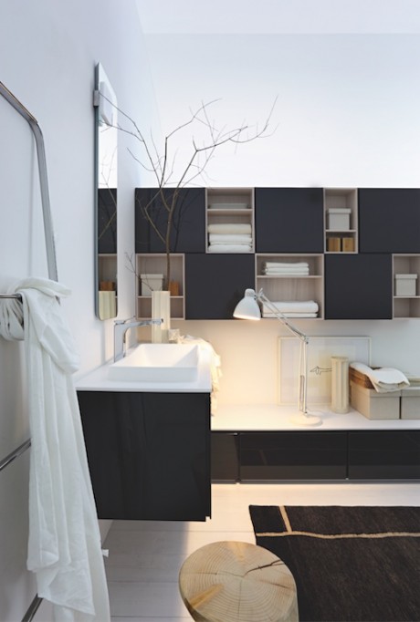 Bagno in stile scandinavo