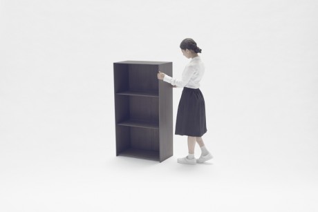 nendo nest shelf