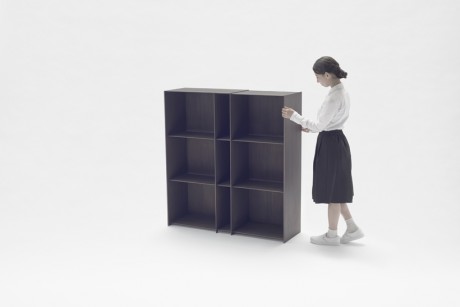 nendo nest shelf