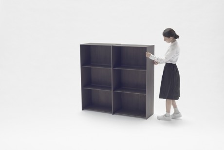 nendo nest shelf