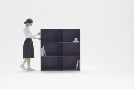 nendo nest shelf