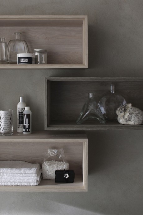 I mobili da bagno E.Gò Nodo della serie AK di Arcom