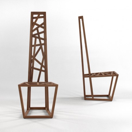 Due mobili scultura disegnati da Samuel Chan