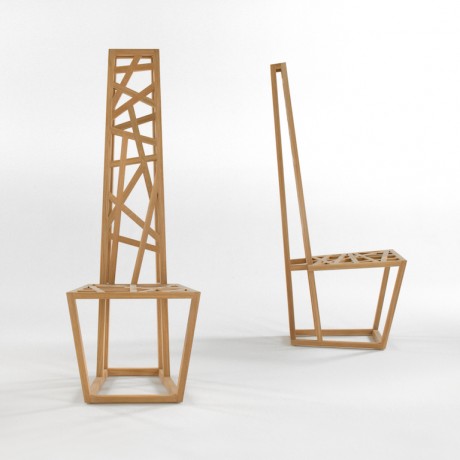 Due mobili scultura disegnati da Samuel Chan