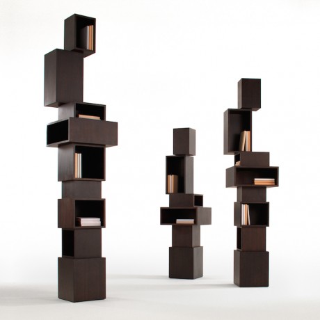 Due mobili scultura disegnati da Samuel Chan