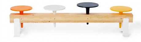 Peg, la panca personalizzabile di Mathieu Gustafsson per Nola