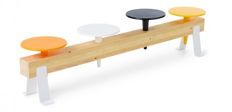 Peg, la panca personalizzabile di Mathieu Gustafsson per Nola