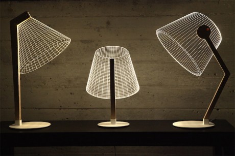 Illusioni ottiche nelle lampade di Bulbing