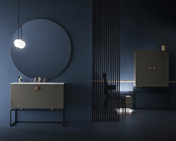 Collezione arredo bagno Maori. Cerasa