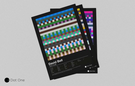 Dot One: DNA scarf by Iona Inglesby