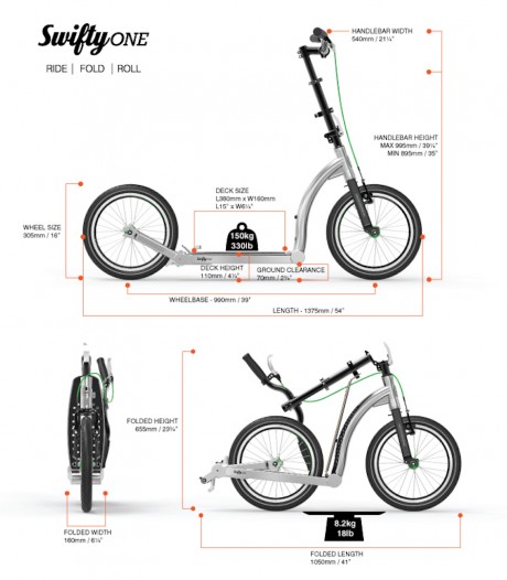 monopattino Swift One by Swifty Scooters