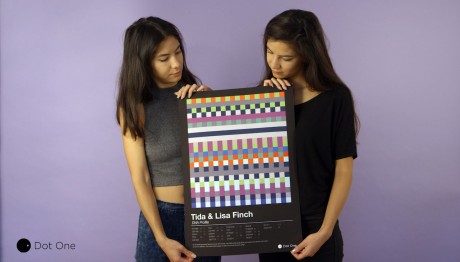 Dot One: DNA scarf by Iona Inglesby