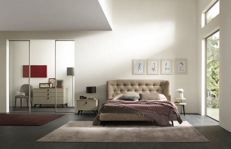 letti imbottiti collezione Capriccio SMA