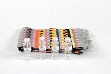 Dot One: DNA scarf by Iona Inglesby