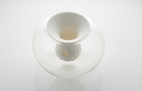 oggetti di design in vetro e ceramica