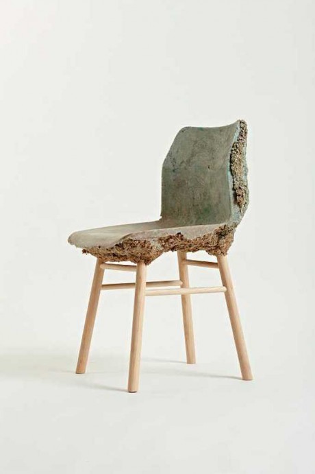WELL PROVEN CHAIR, la sedia ecosostenibile fatta con gli scarti del legno mescolati con la bioresina
