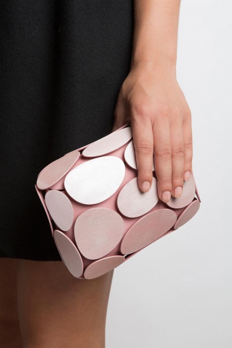 3D fashion: la clutch stampata in 3d. Design Odo Fioravanti