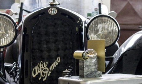 Gran Turismo, la lampada ispirata all'Alfa Romeo