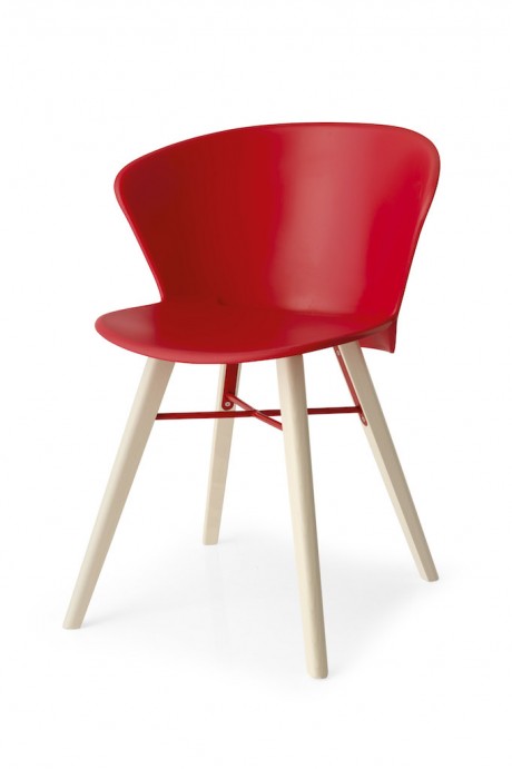 Il tavolo Paper e la sedia Bahia