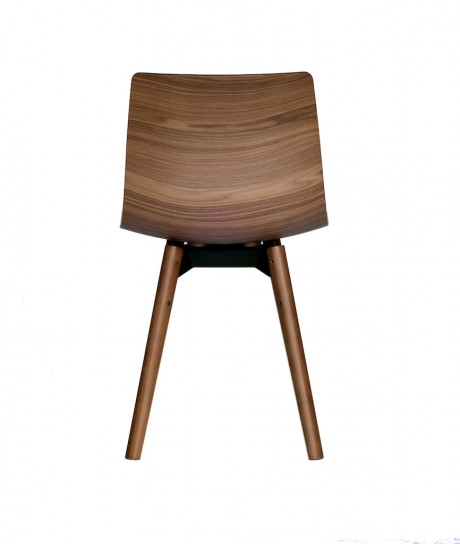 Loku, la sedia impiallacciata