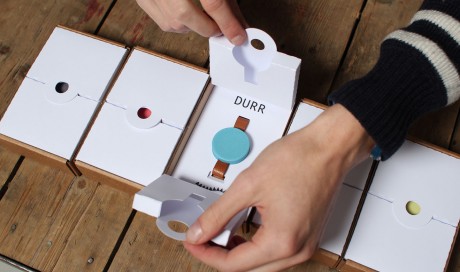 Durr, l'orologio senza quadrante