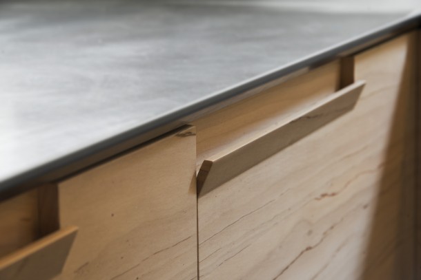 Essence by Toncelli, la cucina in legno fossile