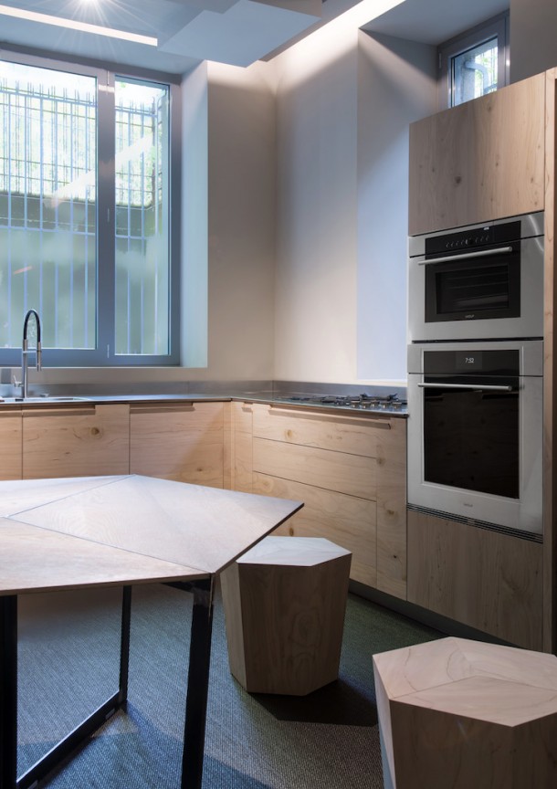 Essence by Toncelli, la cucina in legno fossile