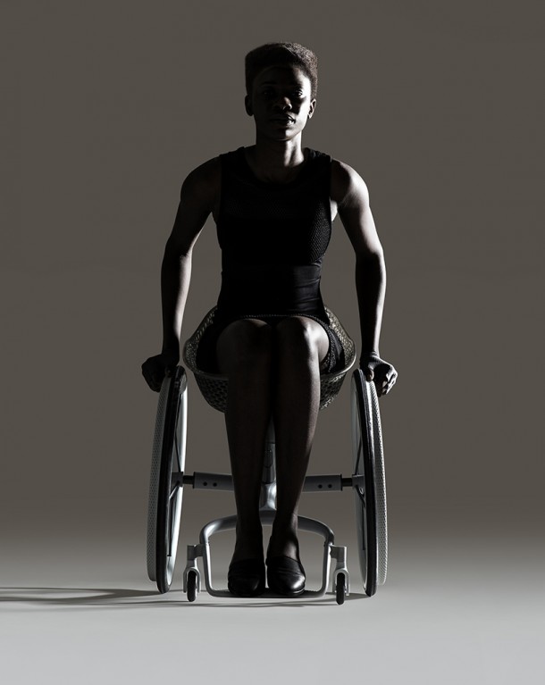 La sedia a rotelle di design stampata in 3D