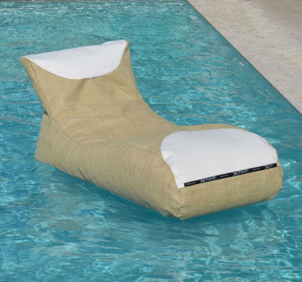 Inpool, il pouf galleggiante